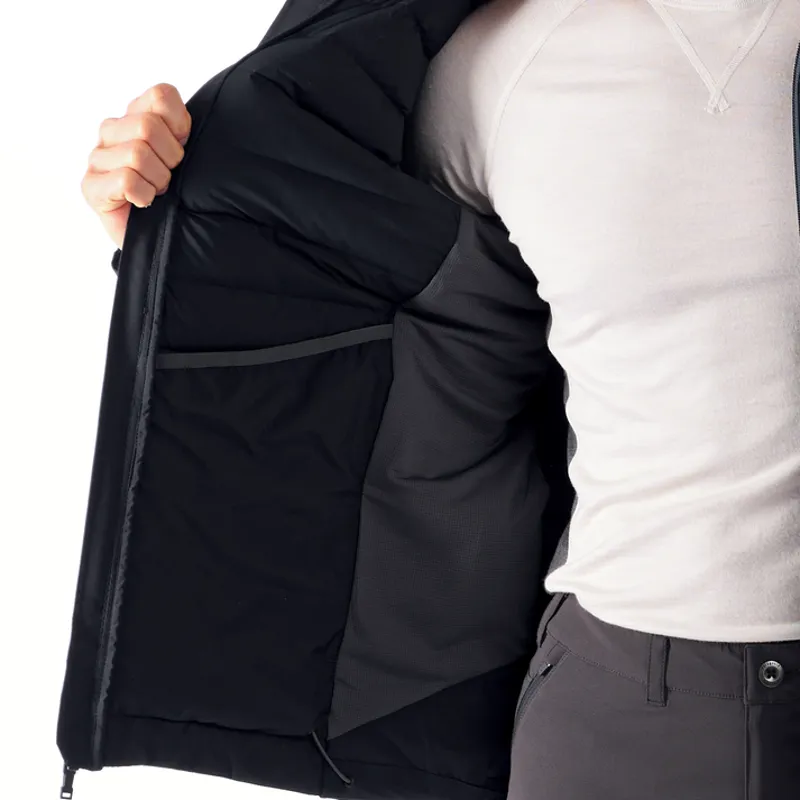 Artilect Mens Divide Fusion Stretch Hoodie Black-7